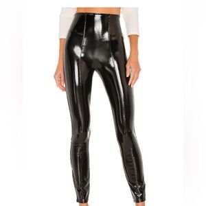 Spanx Faux Patent Leather Leggings